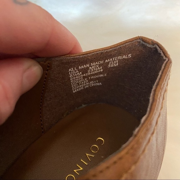 🛍️3/$30 Covington women’s tan heeled booties in size 6.5 - Picture 6 of 10